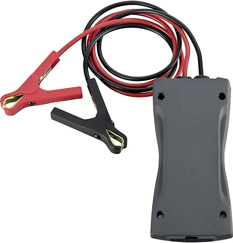 SecoRüt AkkuCheck 12-24 Volt Kfz-Batterietester 12 V, 24V USB-Anschluss, Akkutest 155mm x 78mm x 47mm