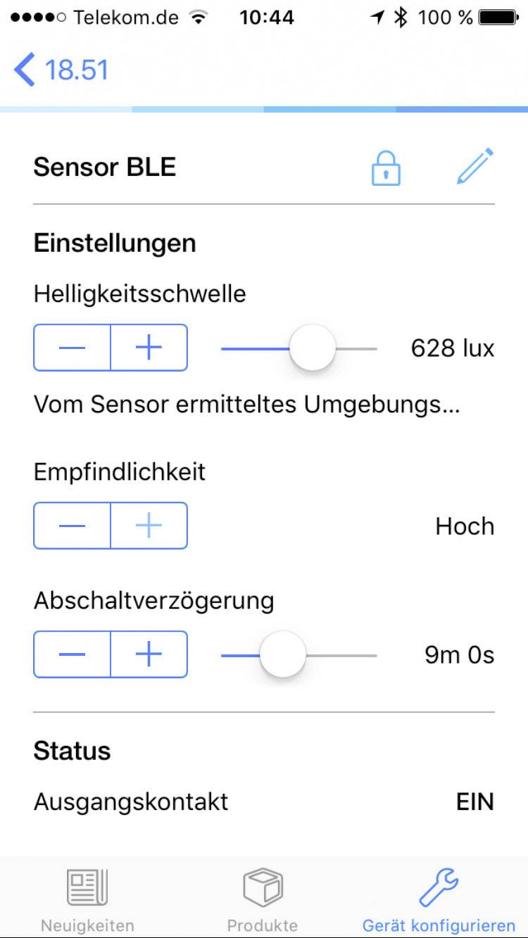 Finder Bewegungsmelder 18.51.8.230.B300 250 V/AC, 400 V/AC 1 Schließer