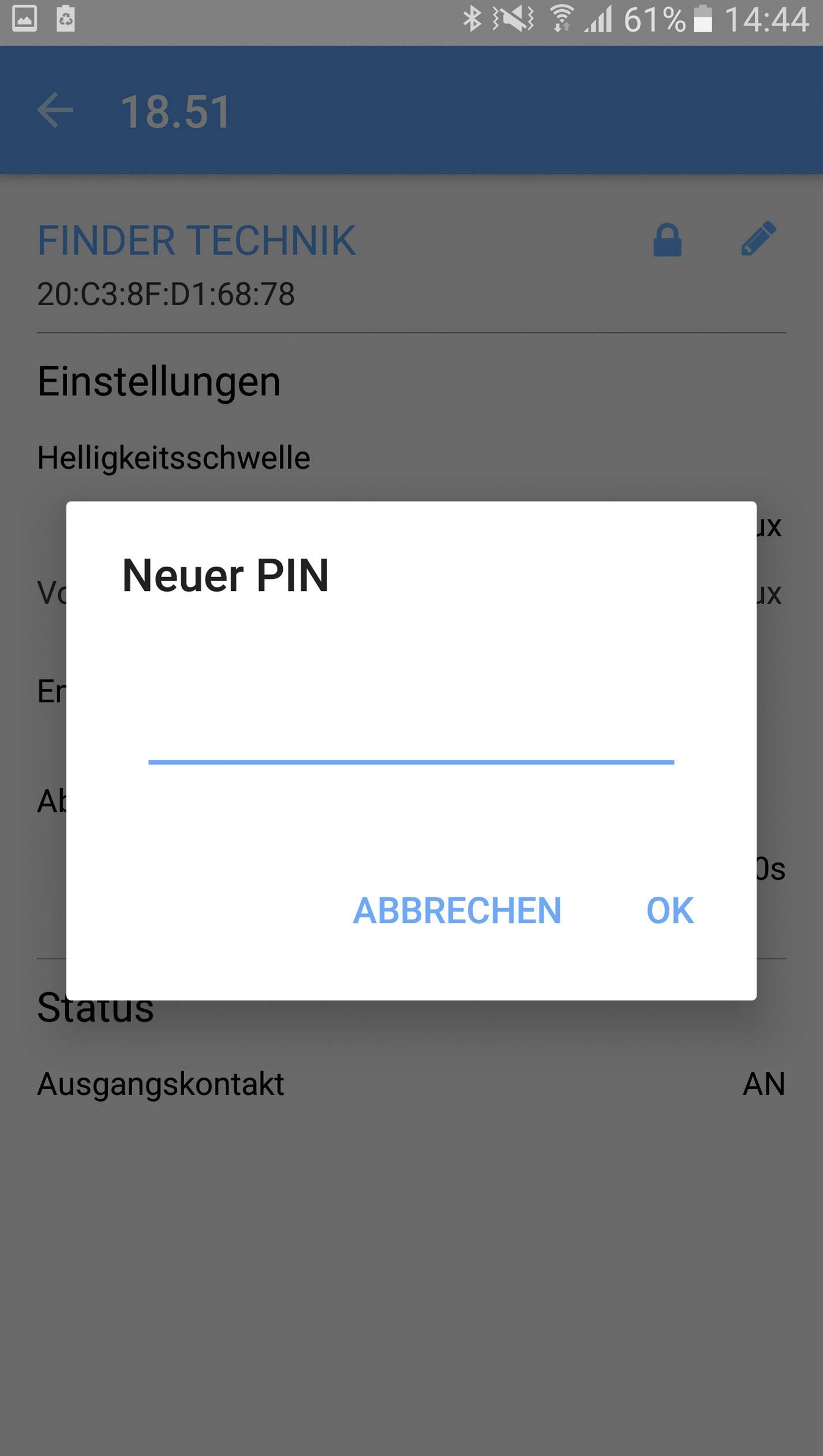 Finder Bewegungsmelder 18.51.8.230.B300 250 V/AC, 400 V/AC 1 Schließer
