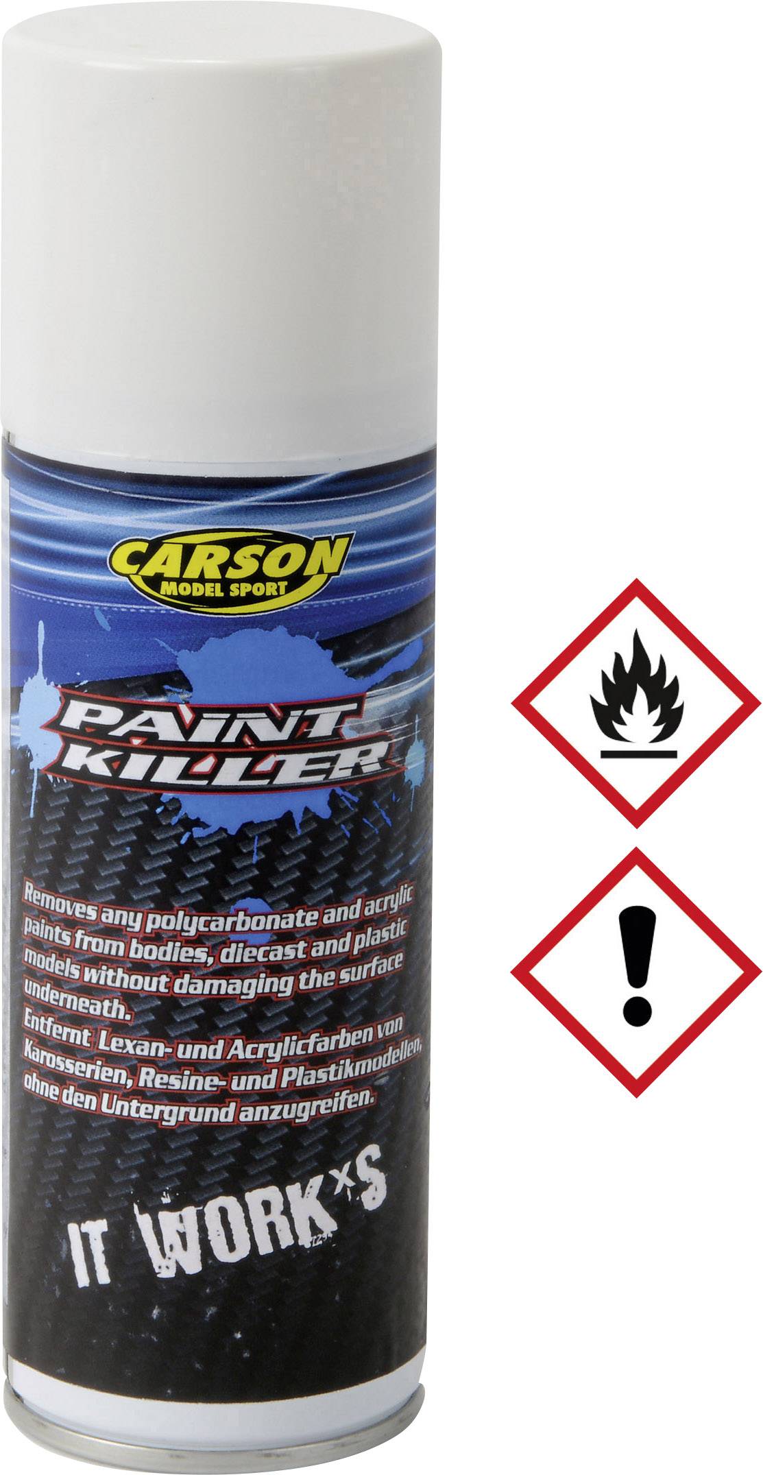 Carson Modellsport 500908141 Lackentferner Spraydose Inhalt 200 ml