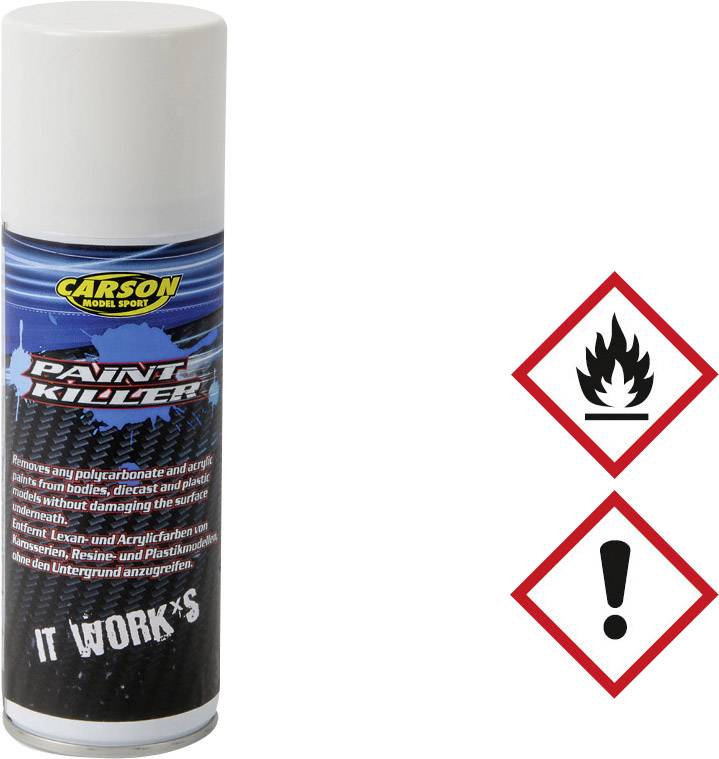 Carson Modellsport 500908141 Lackentferner Spraydose Inhalt 200ml