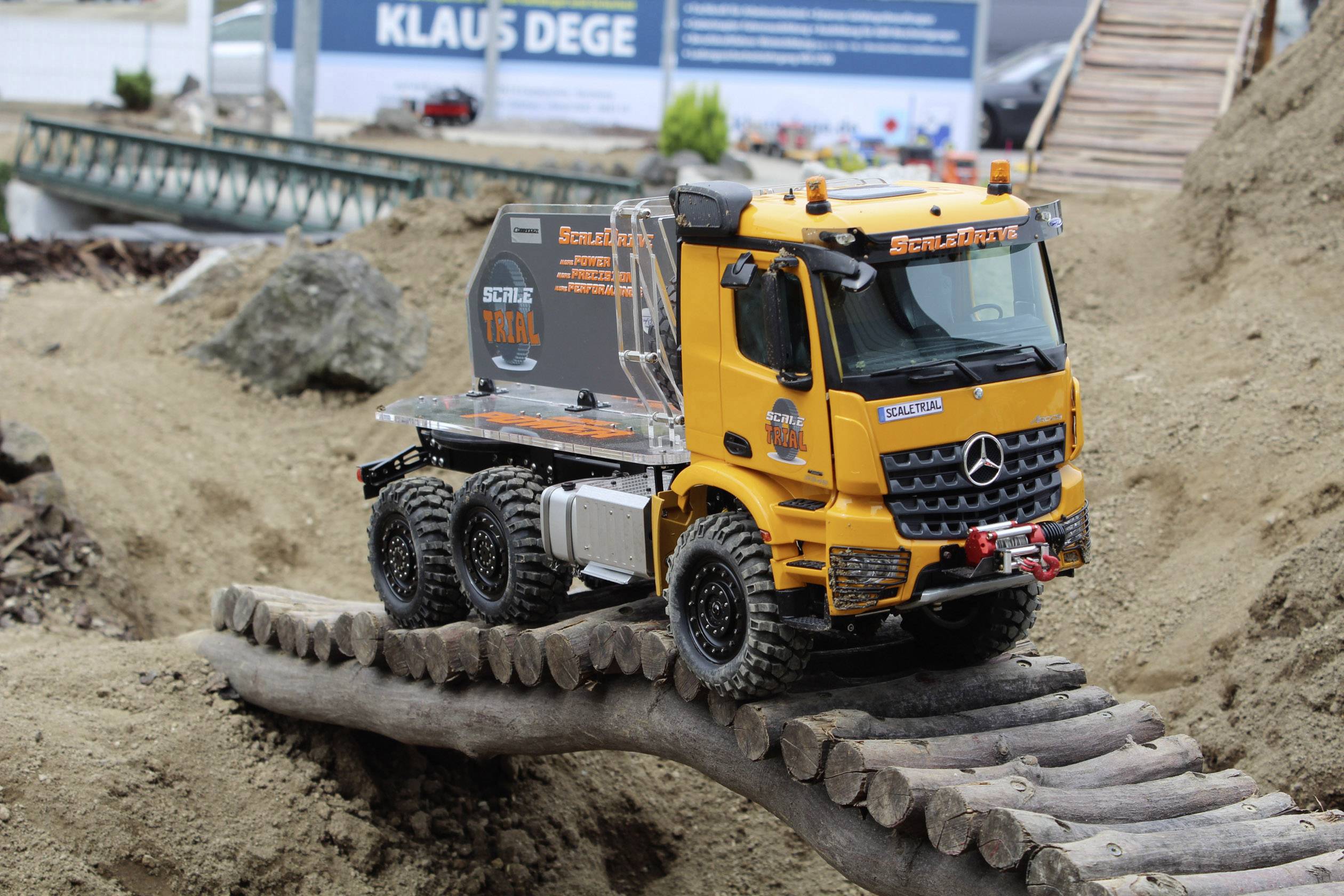 ScaleArt 1:14 LKW Felgen Aluminium Bead Lock Schwarz 1 Paar