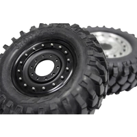 ScaleArt 1:14 LKW Felgen Aluminium Bead Lock Schwarz 1 Paar ScaleArt 1:14 LKW Felgen Aluminium Bead Lock Schwarz 1 Paar