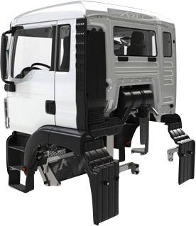 ScaleArt 61000400 MAN TGS Euro 5 1:14 Fahrerhaus 1 St.