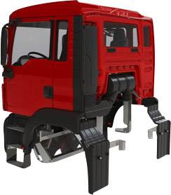 ScaleArt 61000411 1:14 Fahrerhaus 1St.