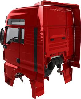 ScaleArt 61000412 MAN TGS Euro 6 1:14 Fahrerhaus 1St.