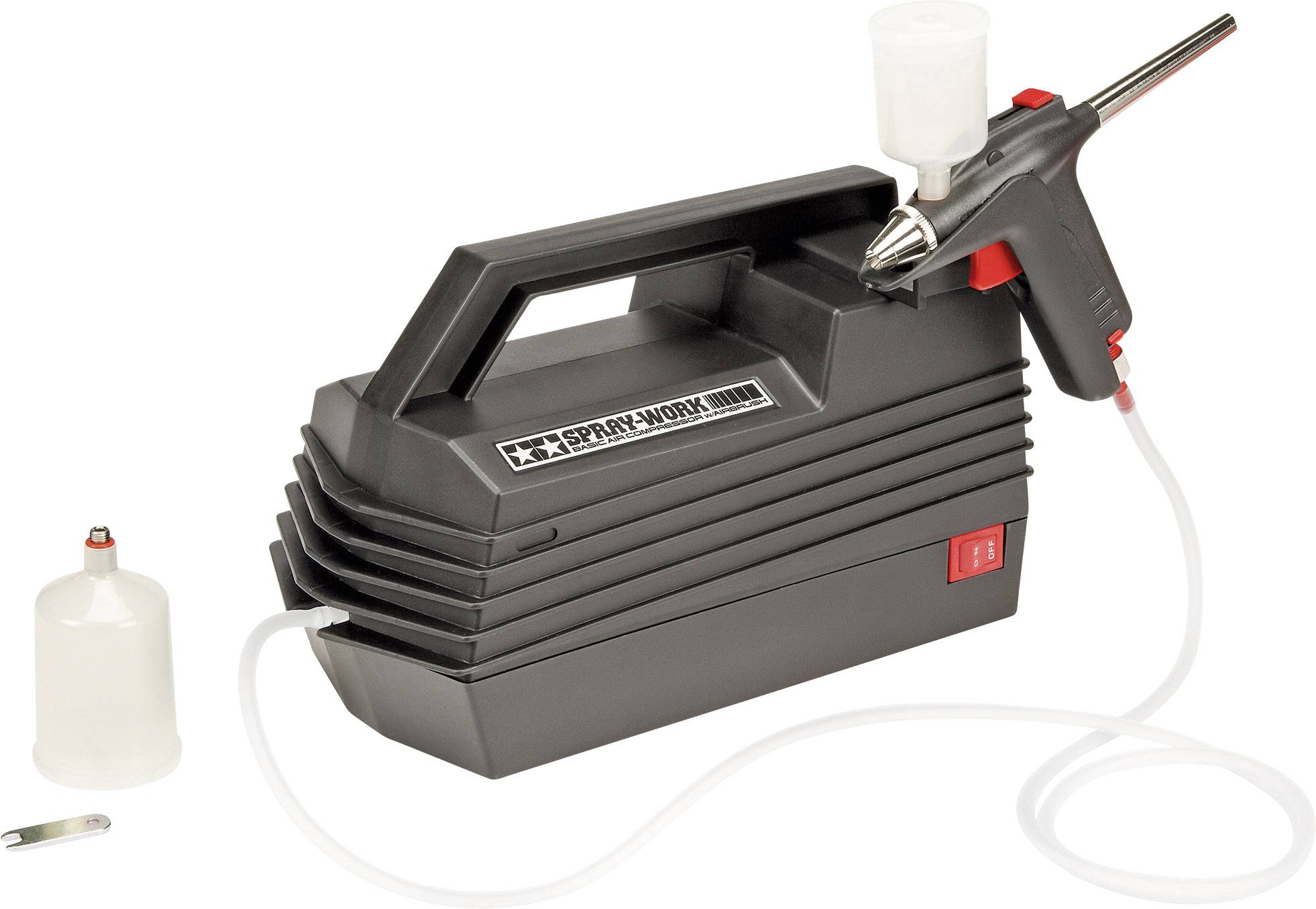 Tamiya Spray Work Basic 74520 AirbrushEinsteigerSet mit Kompressor