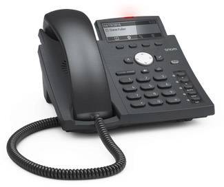 SNOM Systemtelefon,VoIP D315 Grafik-Display Schwarz