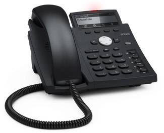 SNOM Systemtelefon,VoIP D305 Grafik-Display Schwarz