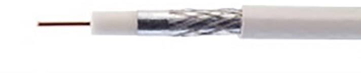Kathrein 21510004-100 Koaxialkabel Außen-Durchmesser: 5 mm 75 Ω 90 dB Weiß 100 m