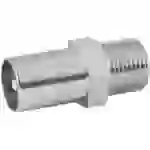Kathrein 273274 F-Koax-Adapter Anschlüsse: Koax-Stecker IEC, F-Buchse Kathrein 273274 F-Koax-Adapter Anschlüsse: Koax-Stecker IEC, F-Buchse