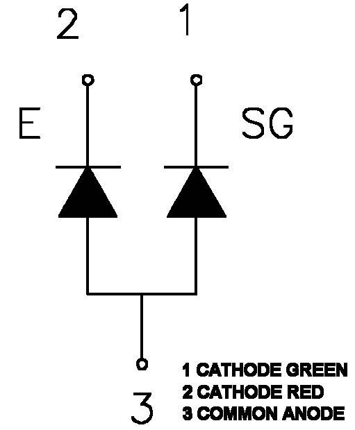 Kingbright KM-23SGEW-CA SMD-LED mehrfarbig SOT-23 Rot, Grün 10 mcd 140° 20mA 2.5V Tape cut