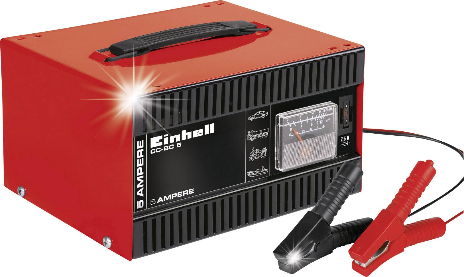 Einhell CC-BC 5 1056121 Kfz-Ladegerät 5A