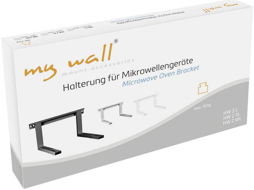 My Wall HW 2 WL HW 2 WL Mikrowellenhalterung Weiß