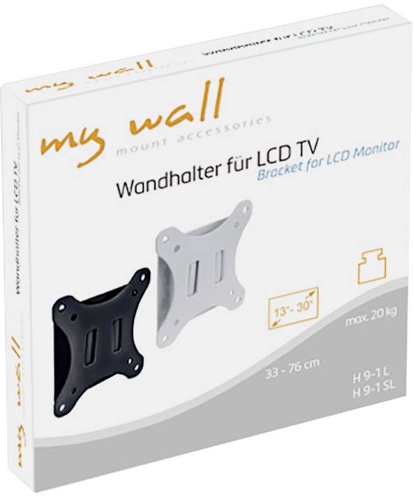 My Wall H 9-1 SL TV-Wandhalterung 33,0cm (13") - 76,2cm (30") Starr
