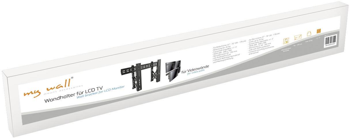 My Wall HV 1L TV-Wandhalterung 94,0cm (37") - 177,8cm (70") Starr