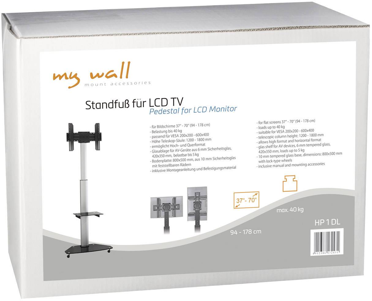 My Wall HP 1 DL TV-Rollwagen 94,0cm (37") - 177,8cm (70") Drehbar