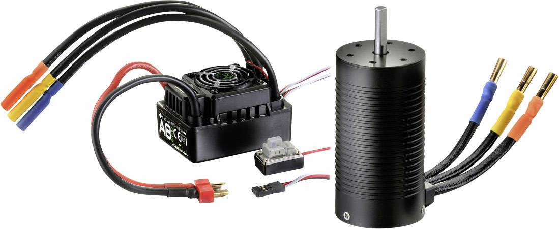 Absima Combo Set Thrust BL Eco 2120003 Automodell Brushless Antriebsset 1:8