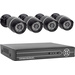 ELRO  EL430DVR Analog Überwachungskamera-Set 4-Kanal mit 4 Kameras 1280 x 720 Pixel  500 GB