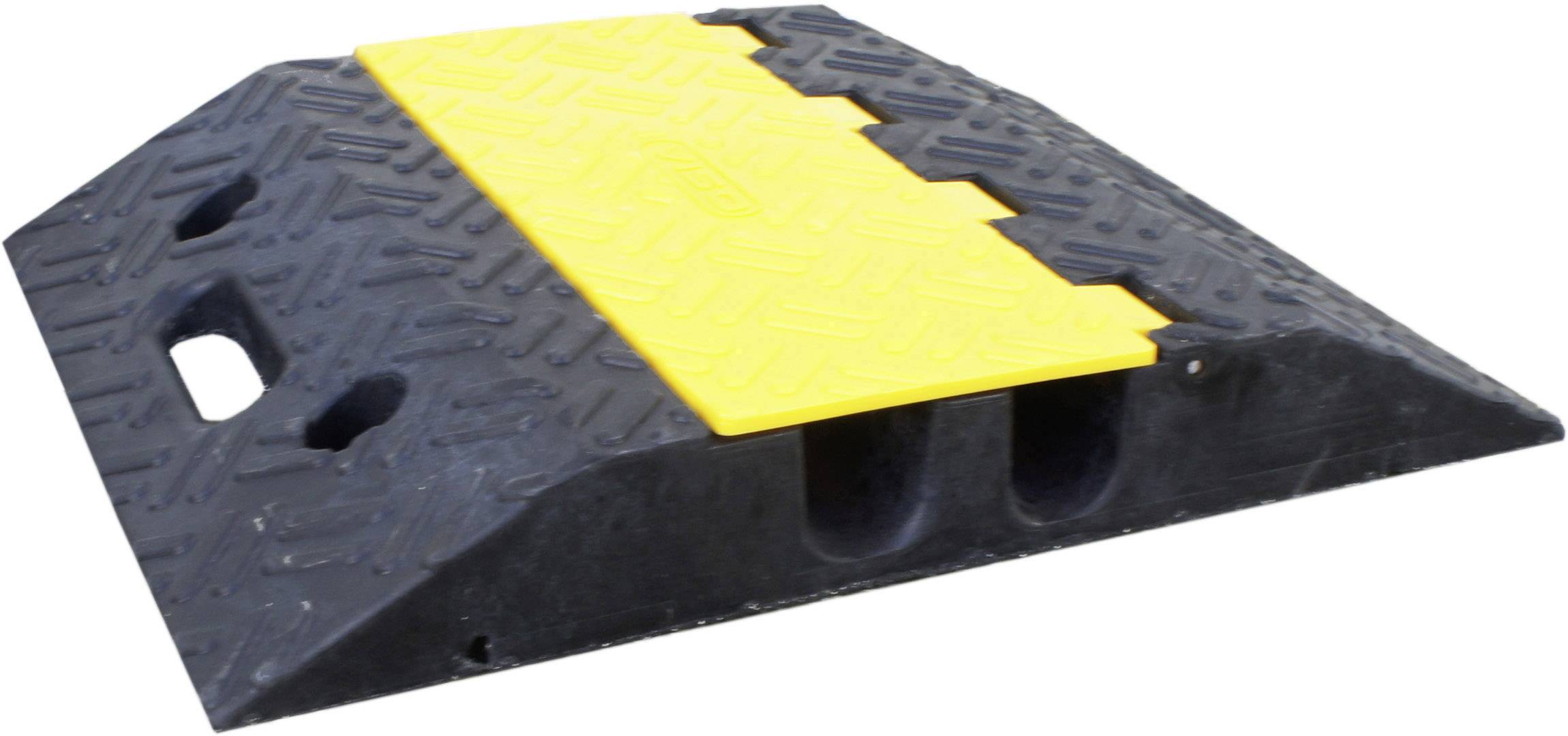 VISO Kabelbrücke CP202 Schwarz, Gelb Anzahl Kanäle: 2 500mm Inhalt: 1St.