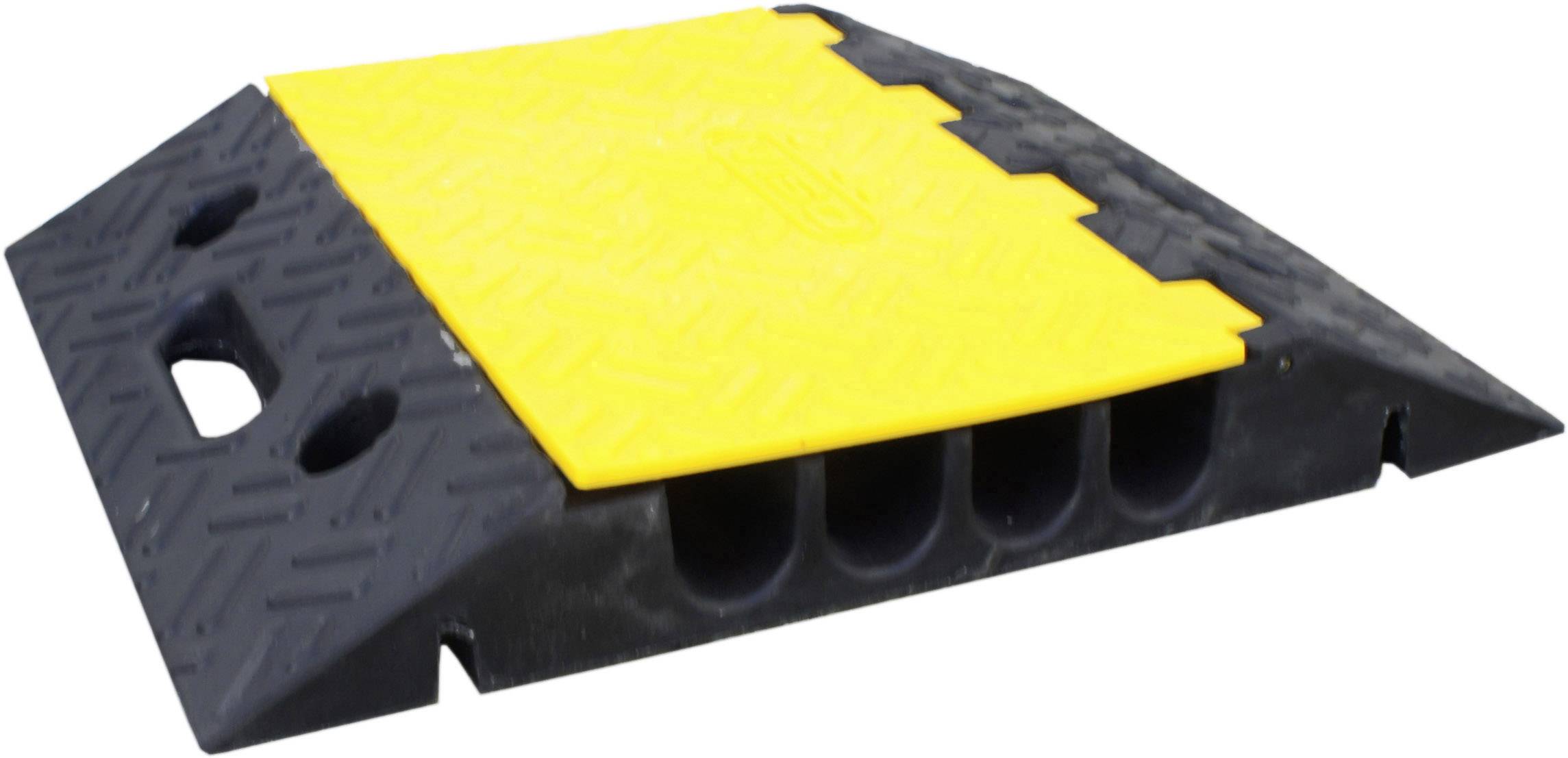 VISO Kabelbrücke CP402 Schwarz, Gelb Anzahl Kanäle: 4 500 mm Inhalt: 1 St.