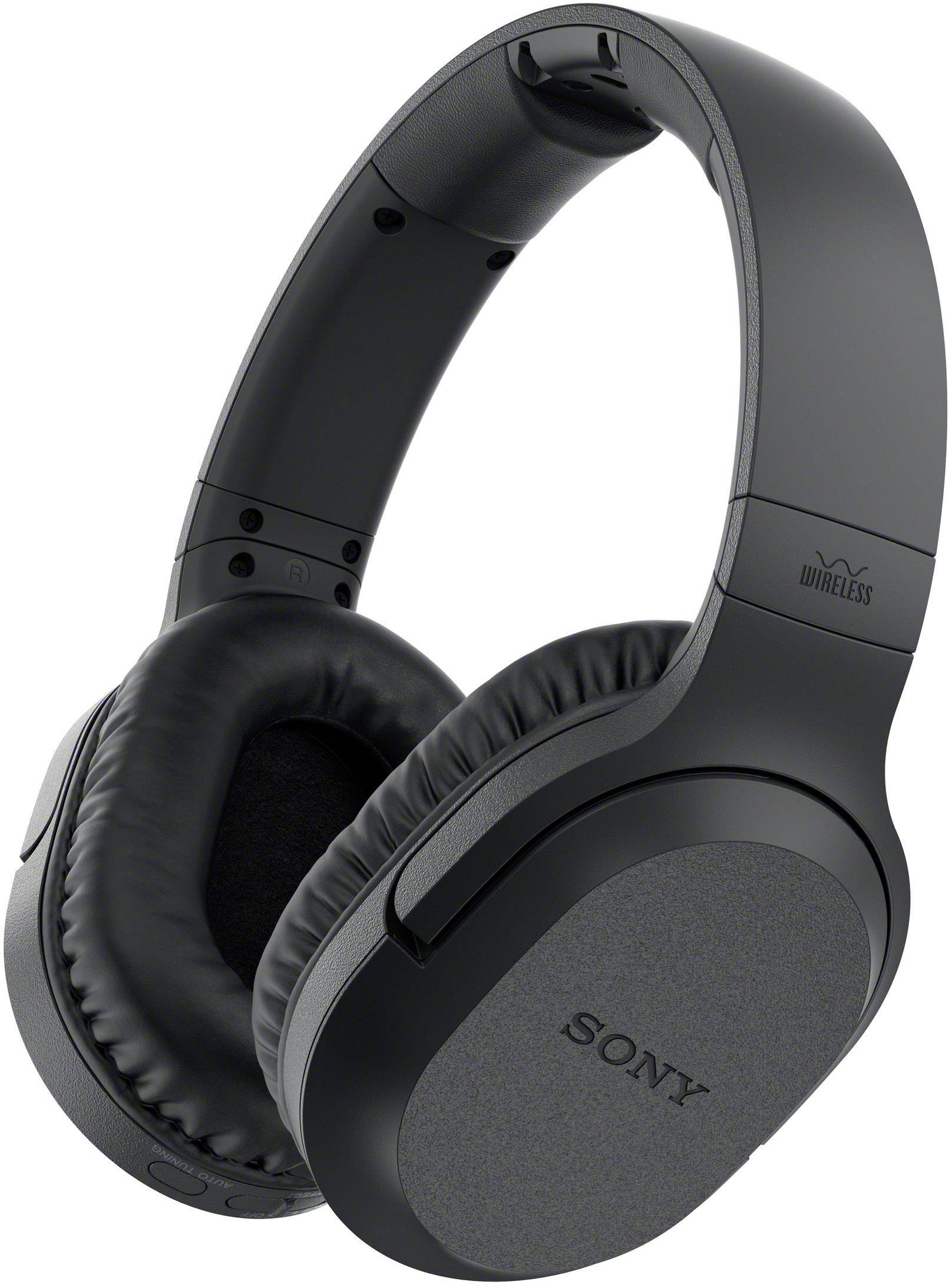 Sony MDR-RF895RK TV Over Ear Kopfhörer Funk Schwarz Lautstärkeregelung