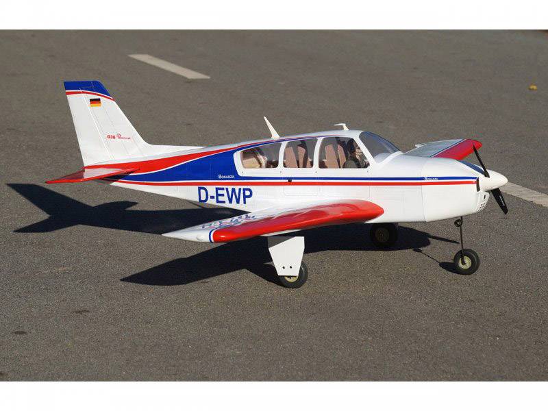 VQ Beechcraft Bonanza RC Motorflugmodell ARF 1580mm