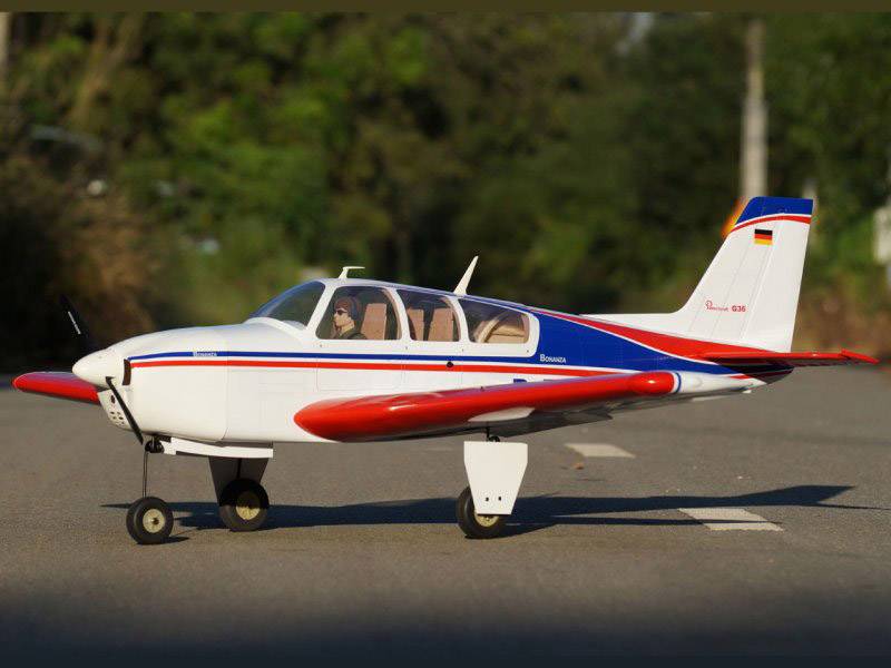 VQ Beechcraft Bonanza RC Motorflugmodell ARF 1580mm