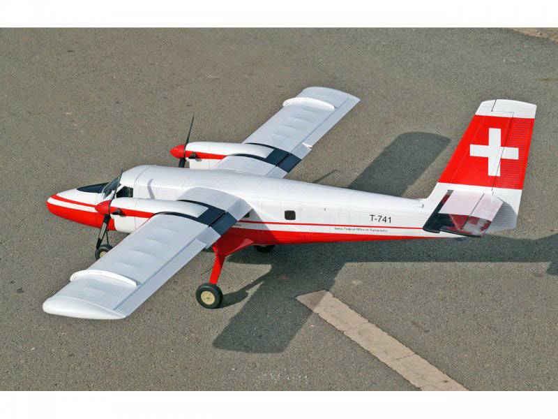 VQ Twin Otter Swiss RC Motorflugmodell ARF 1875mm
