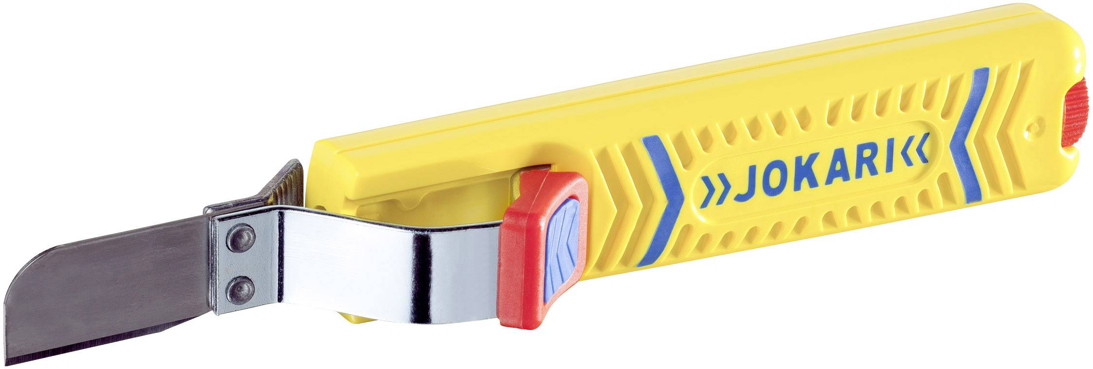 Jokari T10281 Nr. 28G Abisoliermesser Geeignet für Rundkabel 8 bis 28 mm