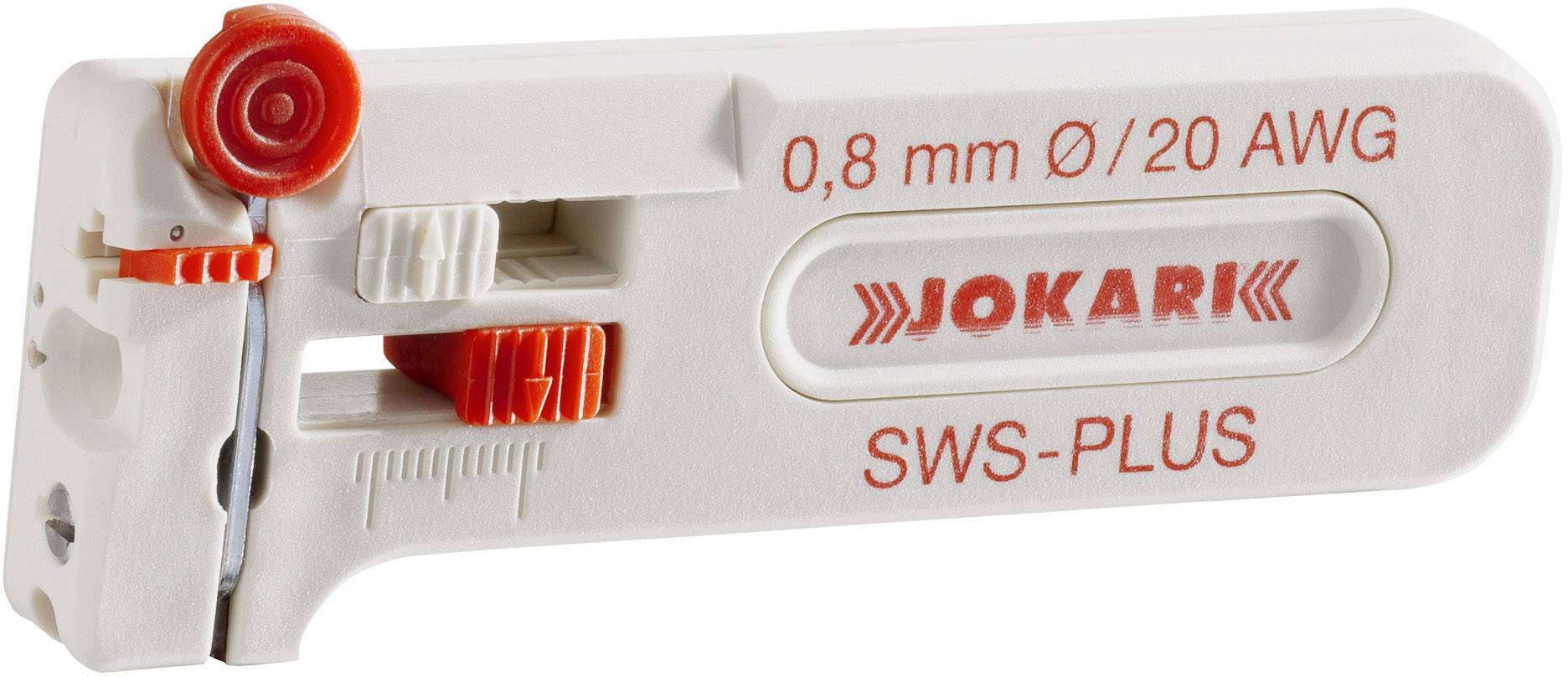 Jokari T40105 SWS-Plus 080 Drahtabisolierer Geeignet für Leiter mit PVC-Isolation 0.80mm (max)