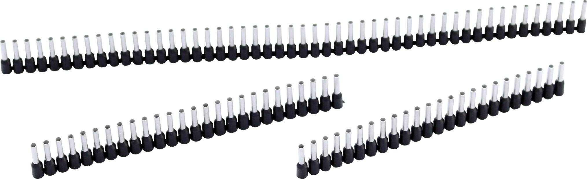 Jokari T60115 Aderendhülse 1.5 mm² Schwarz 500 St.