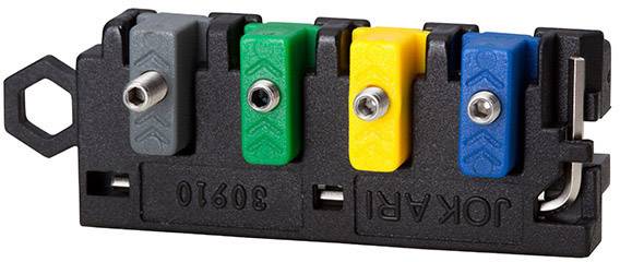 JOKARI Locator Box für Abisolierzange Allrounder und UNI PLUS passend für Rundkabel Außendurchmesser 4,0 - 11,9mm, 5/32