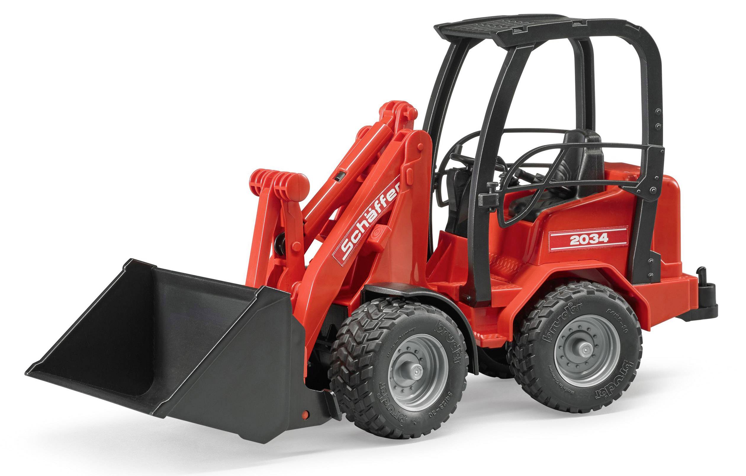 Bruder Baufahrzeug Modell Hoflader 2034 Fertigmodell Baufahrzeug Modell