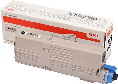 OKI 46490608 Tonerkassette Schwarz 7000 Seiten Toner Original C532 C542 MC563 MC573