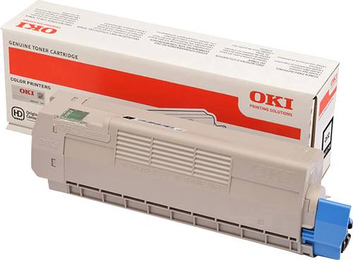 OKI 46507508 Tonerkassette Schwarz 8000 Seiten Toner Original C612
