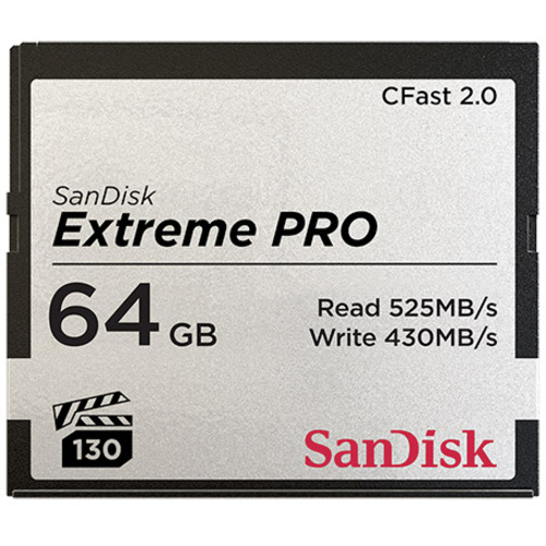 SanDisk Extreme Pro 2.0 CFast-Karte 64 GB