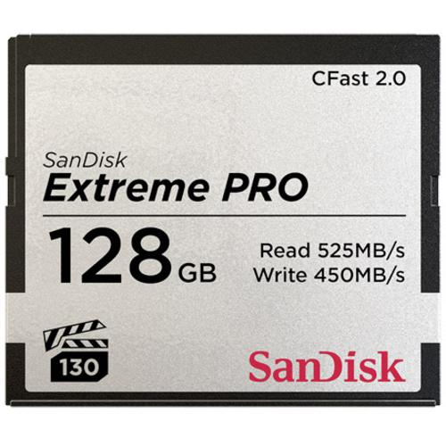 SanDisk Extreme Pro 2.0 Carte Cfast 128 GB