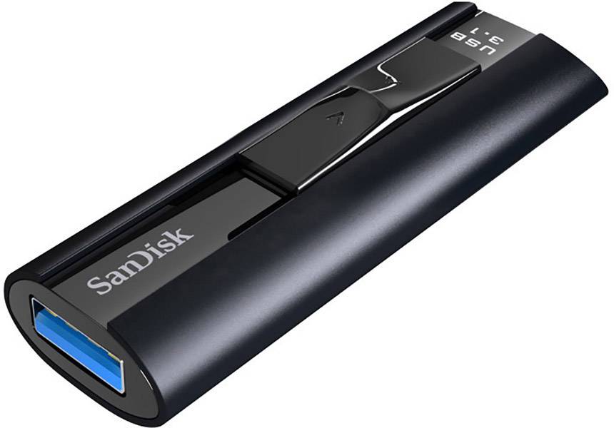 SanDisk Cruzer Extreme Pro USB-Stick 256GB Schwarz SDCZ880-256G-G46 USB-A (USB 3.2 Gen 2)