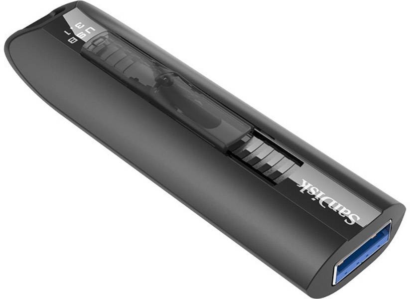 SanDisk Cruzer Extreme® Go USB-Stick 64GB Schwarz SDCZ800-064G-G46 USB 3.2 Gen 2 (USB 3.1)