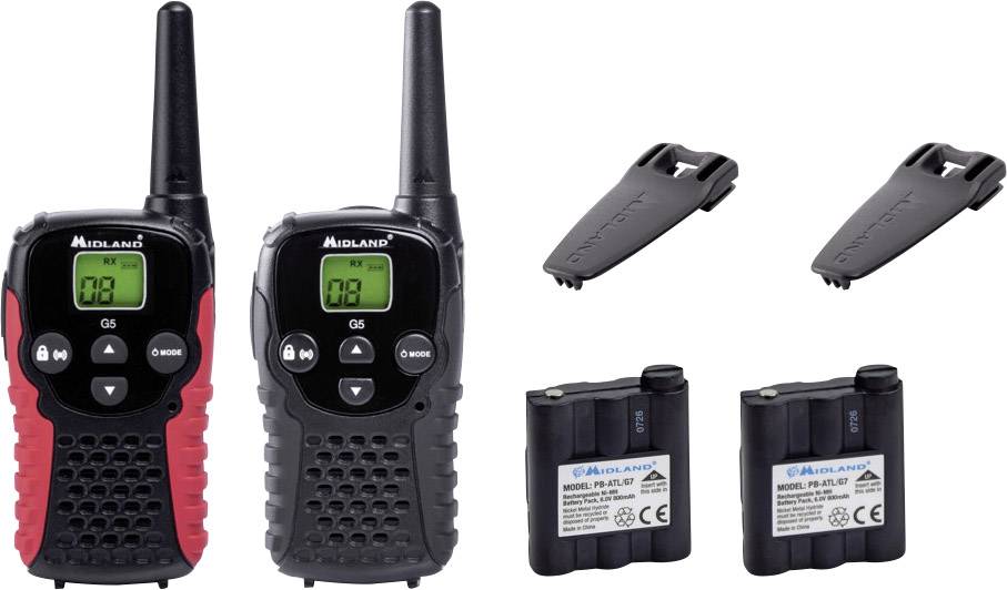 Midland G5C C1192 Babyphone Analog 446MHz 2er-Set