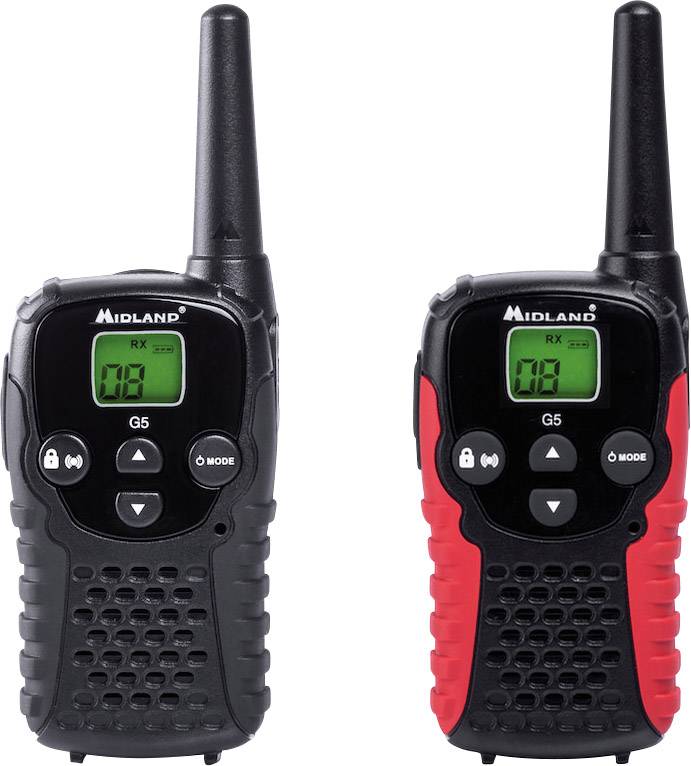 Midland G5C C1192.03-2 PMR-Handfunkgerät 2er Set