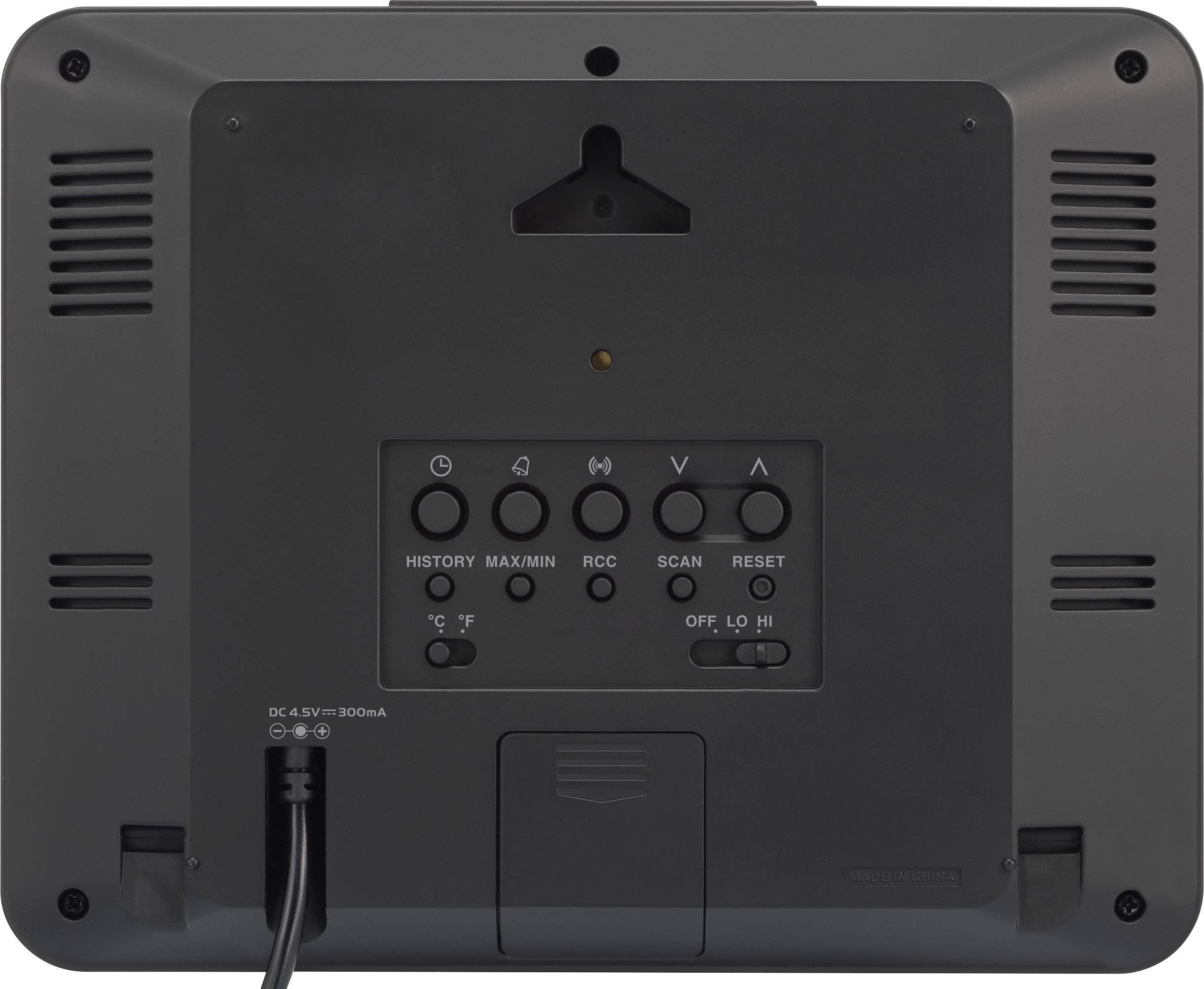 Eurochron RC Pro Funk-Wetterstation Anzahl Sensoren max. 1