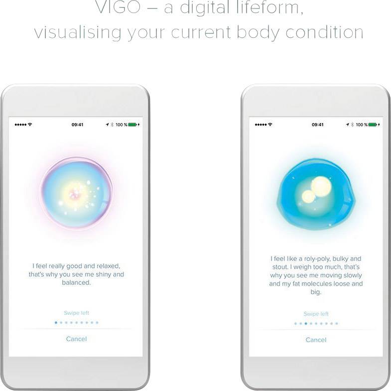 ADE BA 1601 FITvigo Körperanalysewaage BA 1601 Wägebereich (max.)=180 kg Silber-Schwarz Mit Bluetooth