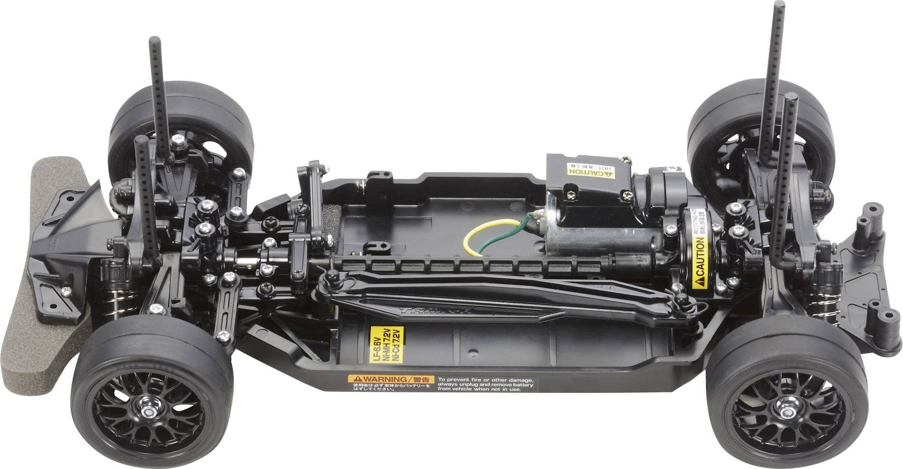 Tamiya TT-02 Brushed 1:10 RC Modellauto Elektro Straßenmodell Allradantrieb (4WD) Bausatz