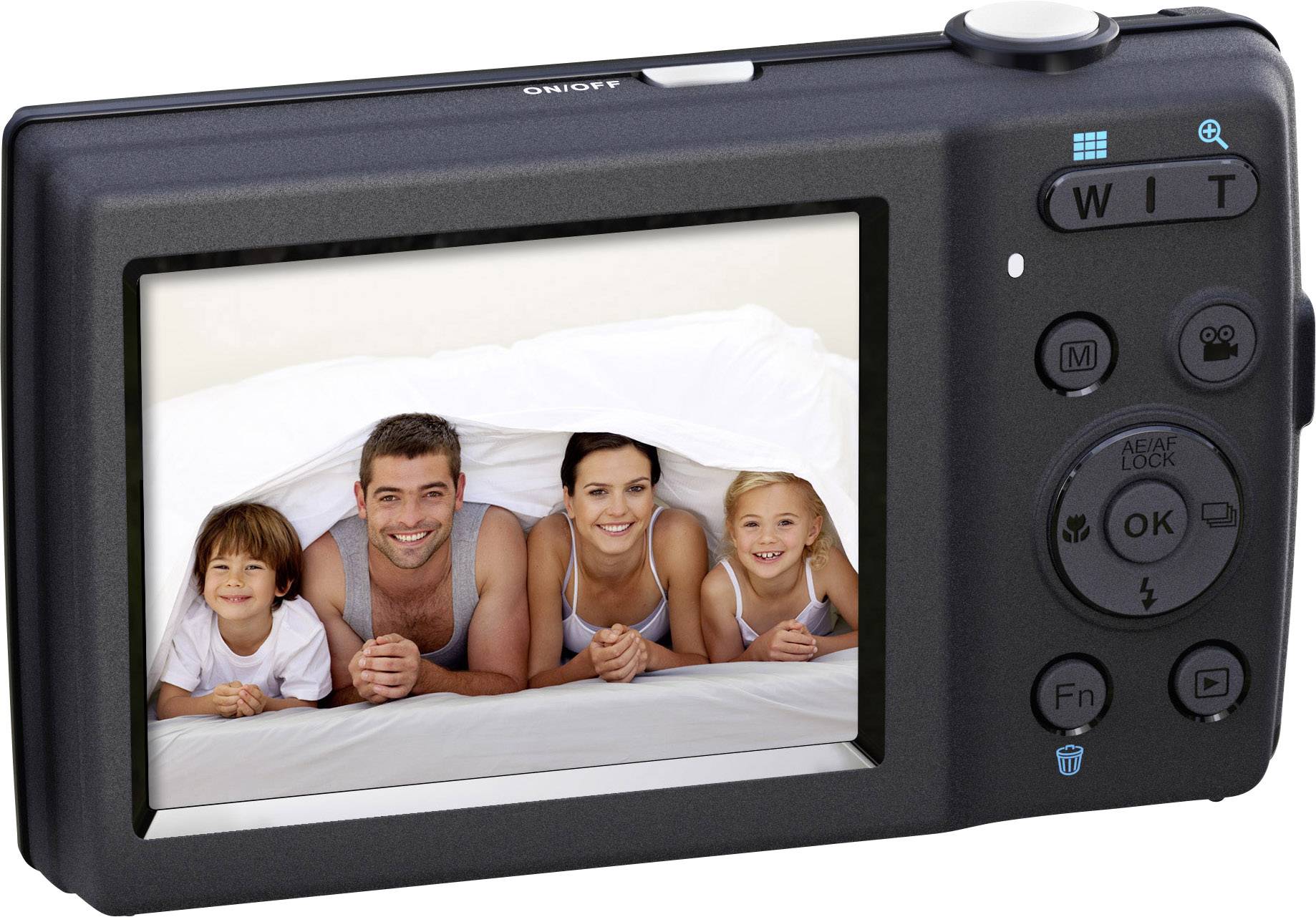 Rollei Compactline 850 Digitalkamera 20 Megapixel Opt. Zoom: 5 x Schwarz