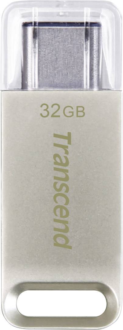 Transcend JetFlash® 850 USB-Stick Silber 32 GB USB-A (USB 3.2 Gen 2)