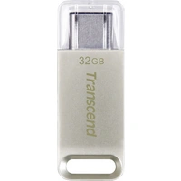 Transcend JetFlash® 850 USB-Stick Silber 32GB USB-C™ USB 3.2 (Gen 2) Transcend JetFlash® 850 USB-Stick Silber 32GB USB-C™ USB 3.2 (Gen 2)