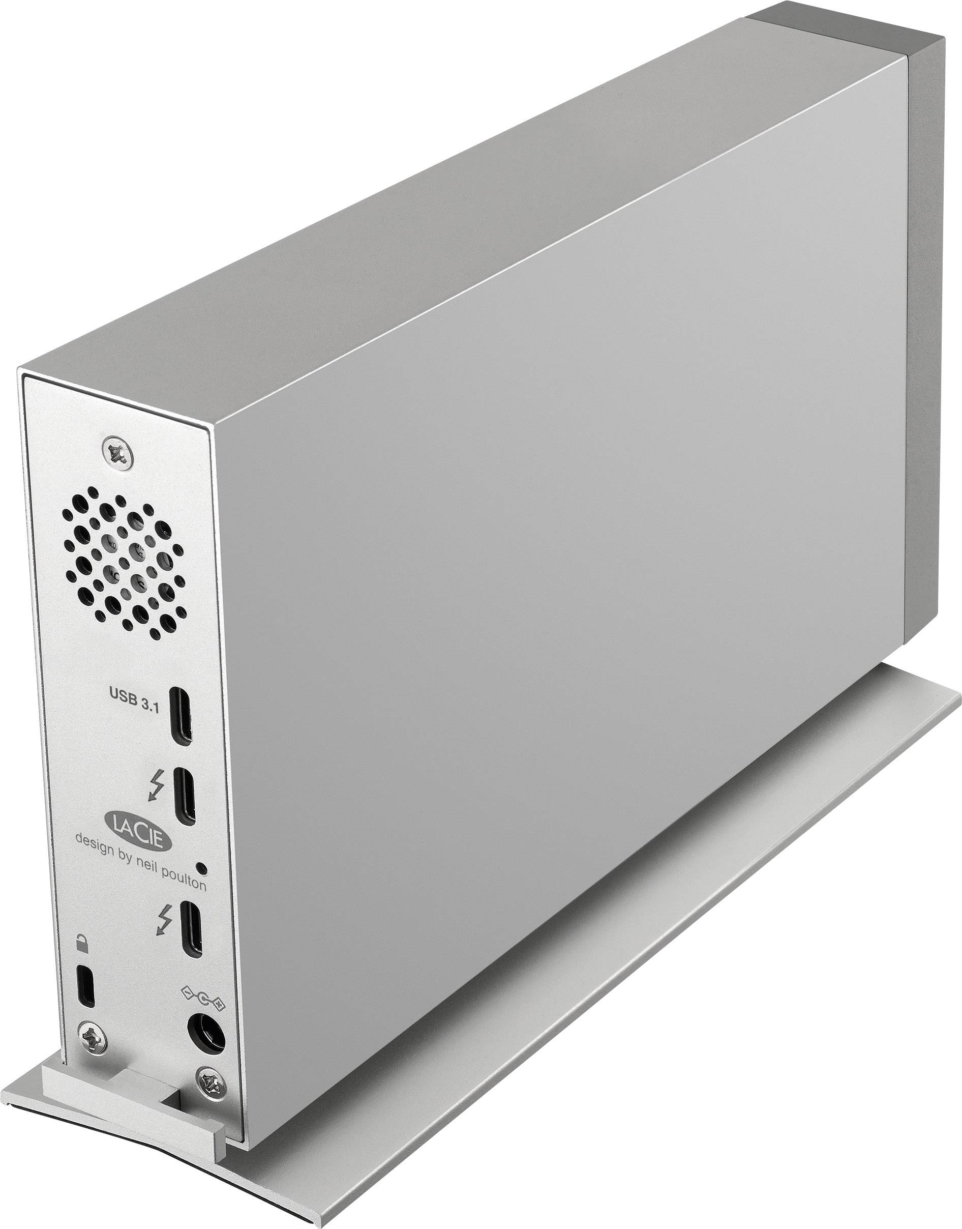 LaCie STFY10000400 d2 Thunderbolt 3 Externe Festplatte 8.9cm (3.5 Zoll) 10TB Silber USB-C™