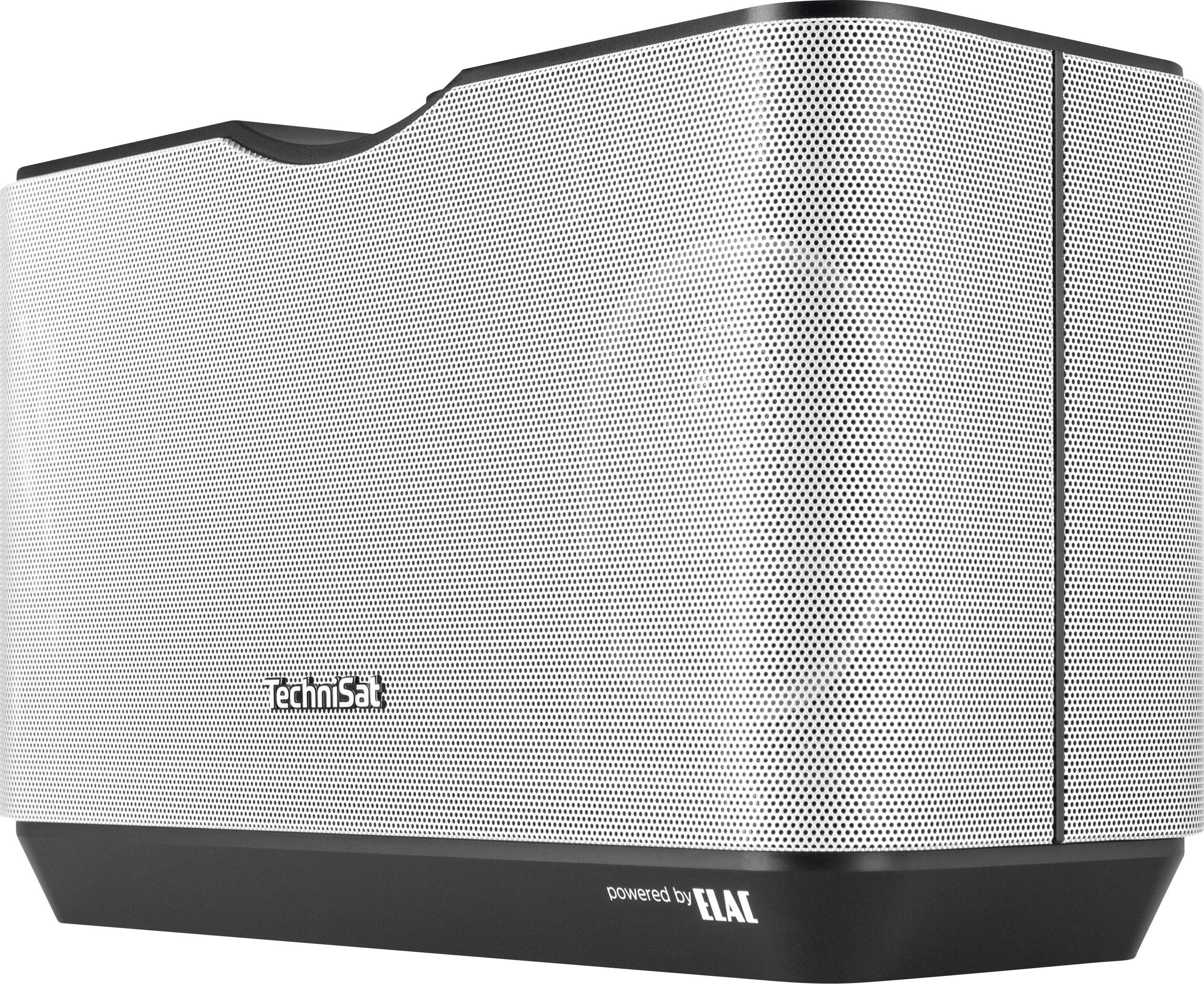 TechniSat AUDIOMASTER MR 2 Multiroom Lautsprecher Bluetooth®, WLAN, Internetradio, LAN, AUX WLAN Schwarz, Silber